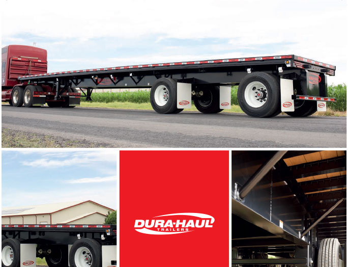 FLB Flatbed Semi Trailer Brochure One sheet Cover