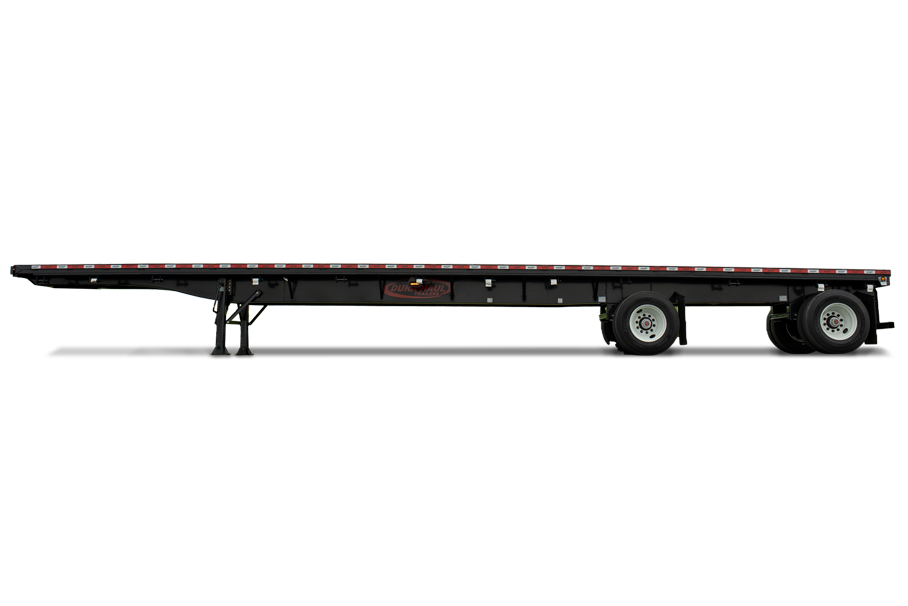 FLB Flatbed Semi Trailer Menu Product Black